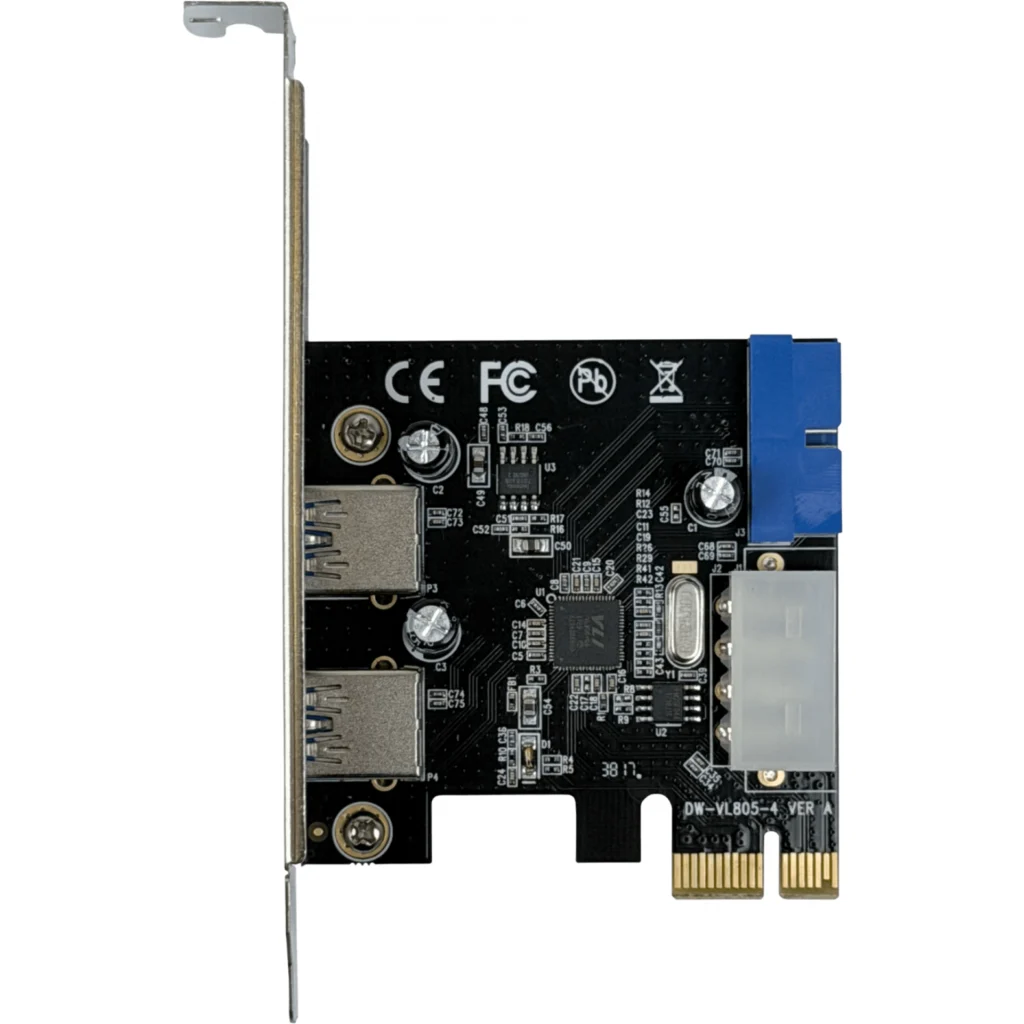 Imagen 1 de PCIe-x1 2-USB3.0 Tarjeta Interna PCIExpress