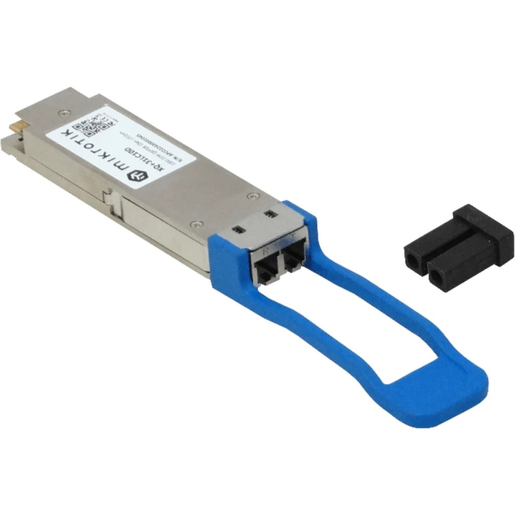 Imagen 1 de MIKROTIK QSFP28 module 40/100G SM 10km 1310nm LC-connector DDM