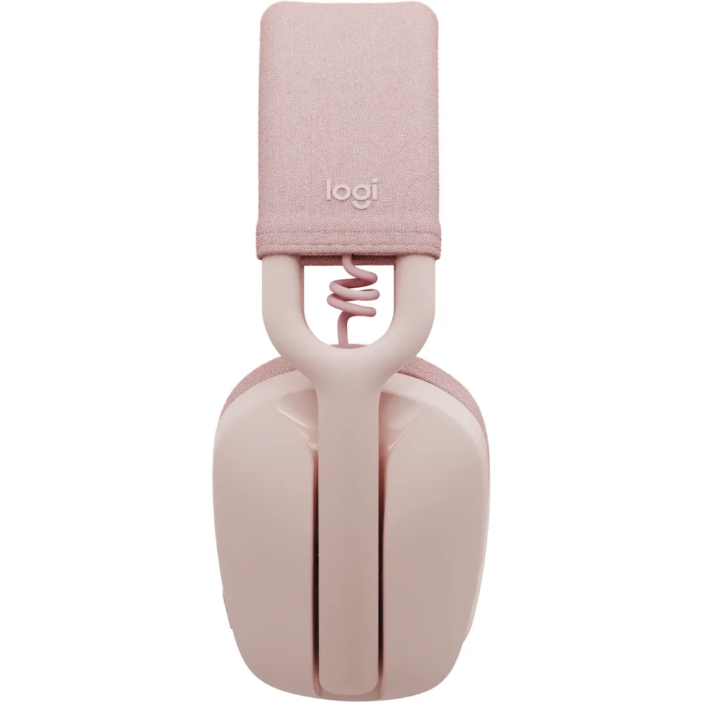Audífonos Logitech Zone Vibe 100 Inalámbricos Bluetooth On Ear Color Rosa