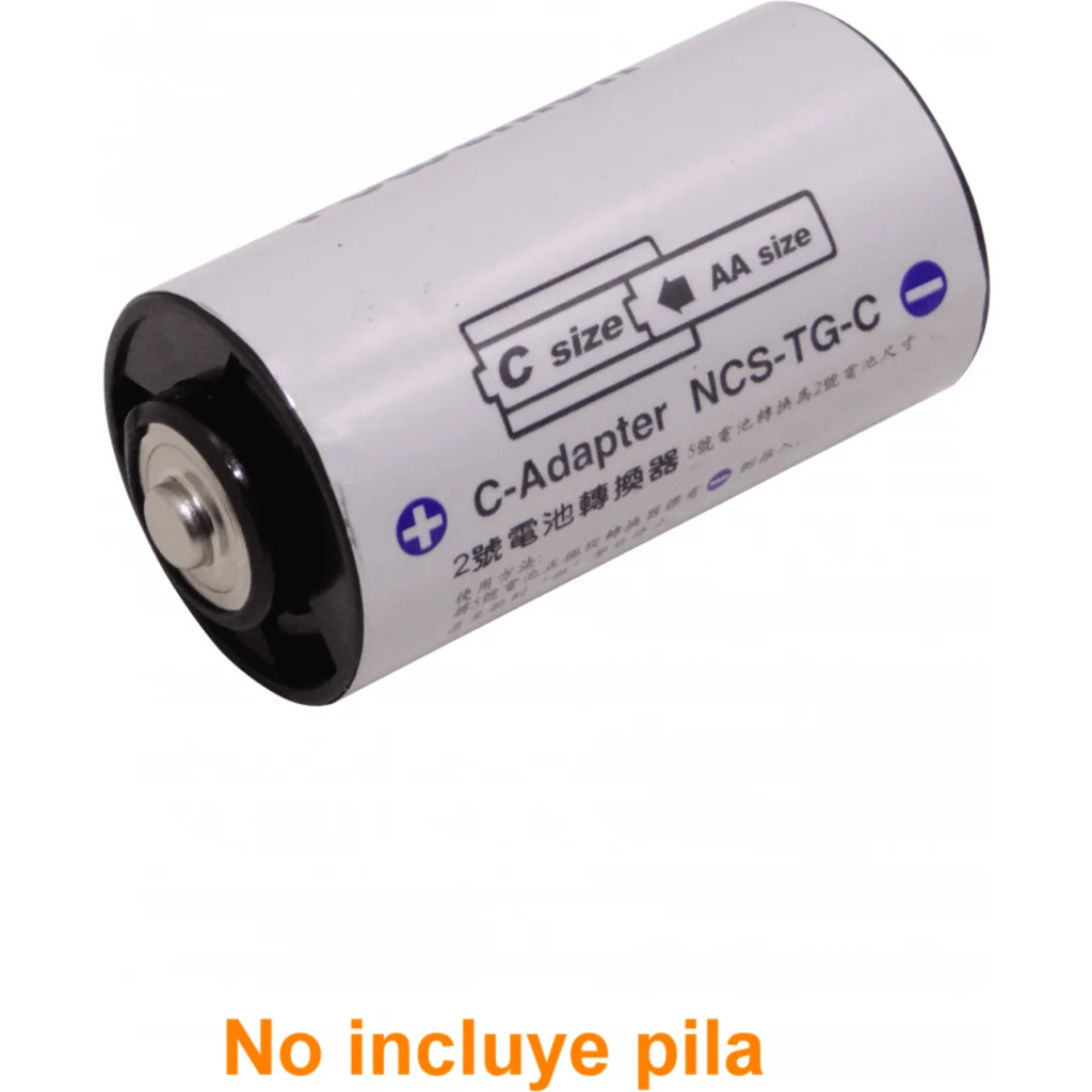 POWERLION Convertidor Pila-AA a Pila-C LR14 1,5V