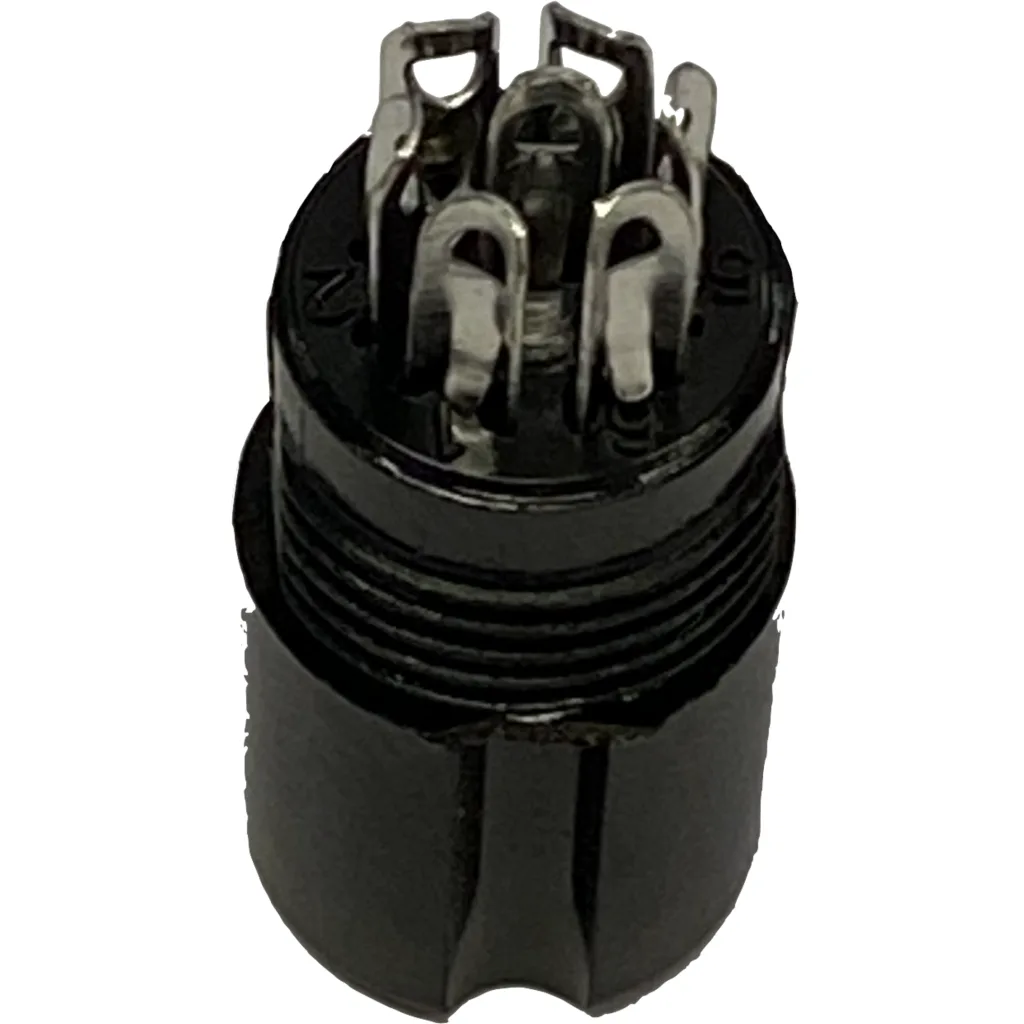Imagen 2 de 7-pin Hembra Volante Conector GX12 DiametroIN-9,3mm Soldable Aviacion