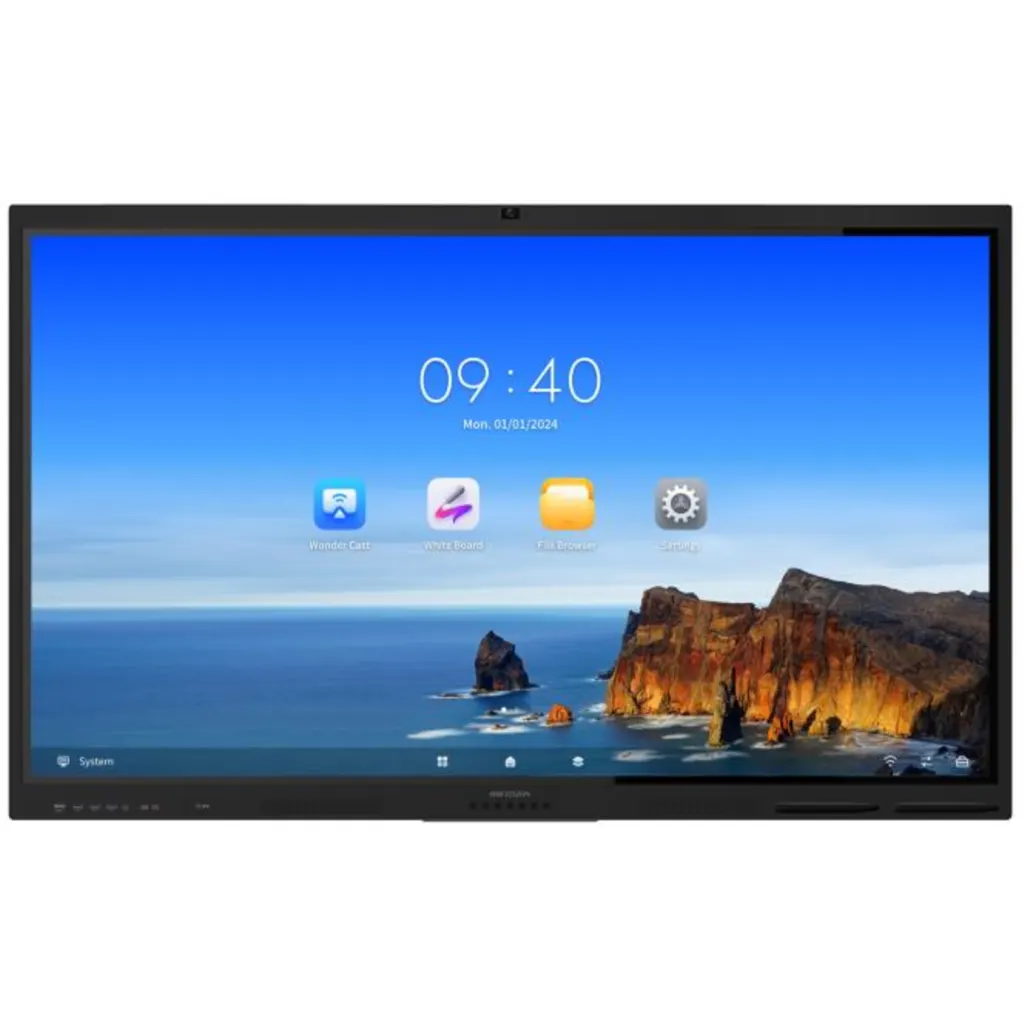 Monitor Interactivo Hikvision 86"" Infrared Touch 4K