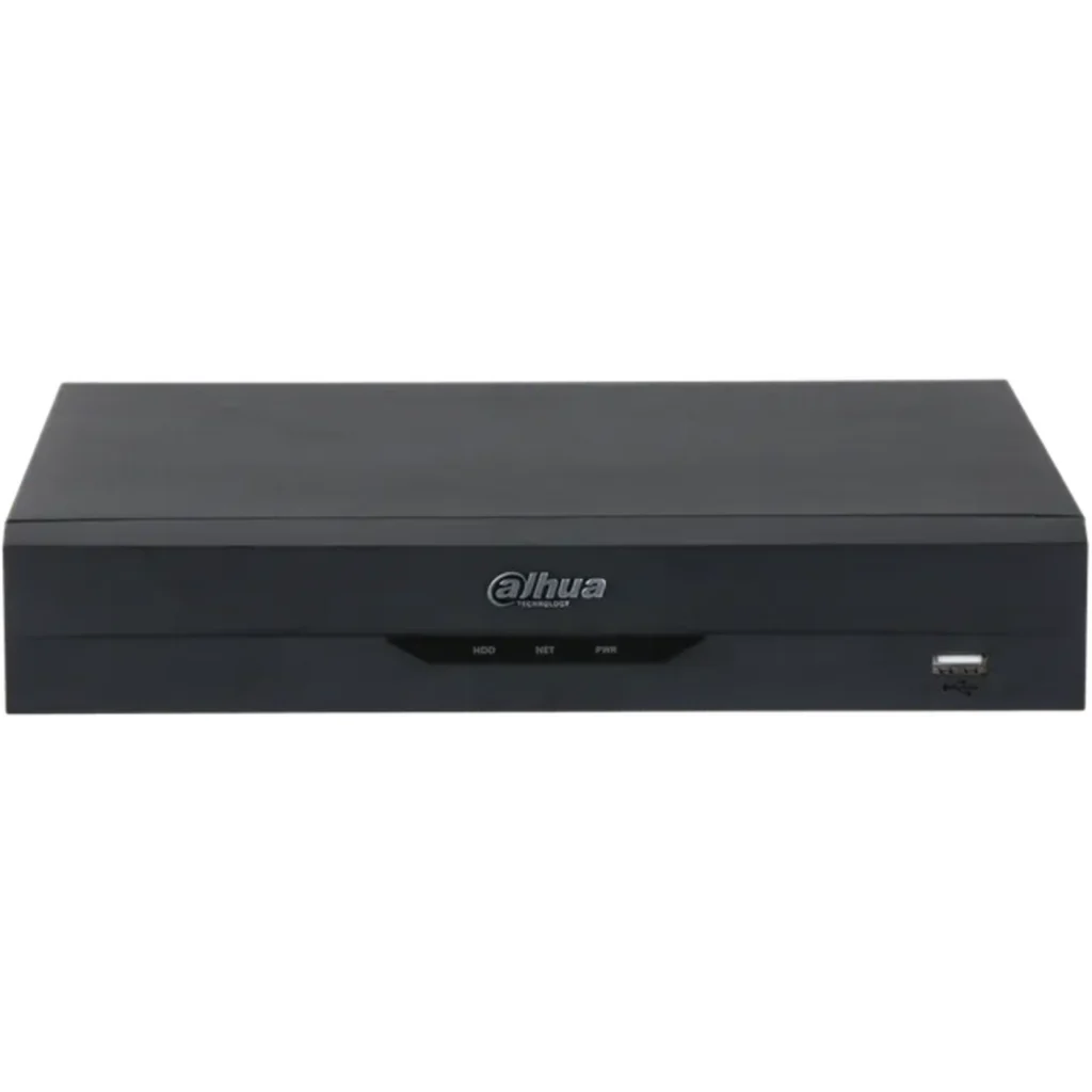 Imagen 1 de Grabador NVR Dahua 4 Canales Compacto 1U 1HDD con WizSense