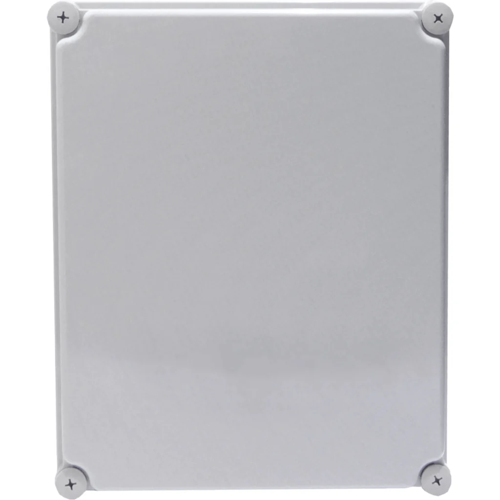 Imagen 2 de TIBOX 340x280x130mm Tapa-Gris Caja Gris Plastica c/Placa IP66 RoHS