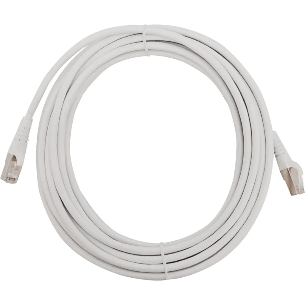 Cable de Red Linkmade CAT6 F/UTP LSZH Inyectado Multifilar 5mts Color BLANCO
