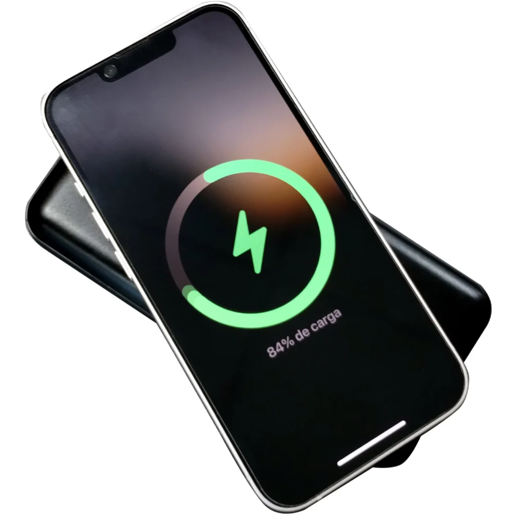 Imagen 1 de MLAB POWERBANK INALAMBRICO 10.000mAh CARGADOR PORTATIL LCD WIRELESS ENERGY 6 EN 