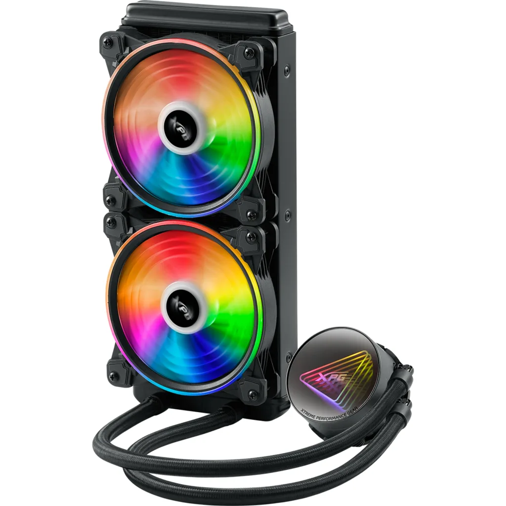 Imagen 2 de Enfriador líquido XPG Levante II 240 ARGB Bck     
