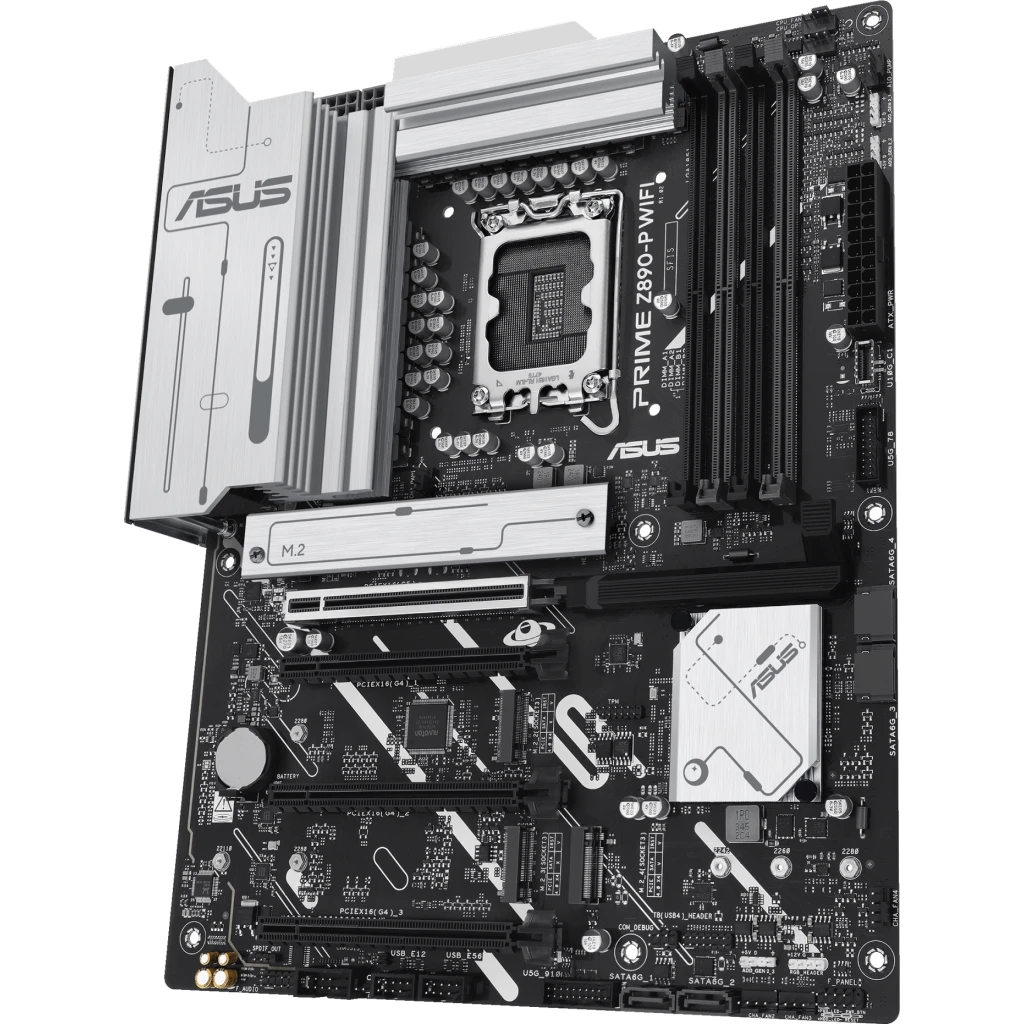 Imagen 4 de Tarjeta Madre Asus PRIME Z890-P WIFI LGA1851 4*DDR5 4*M.2 DP HDMI ThB USB-C