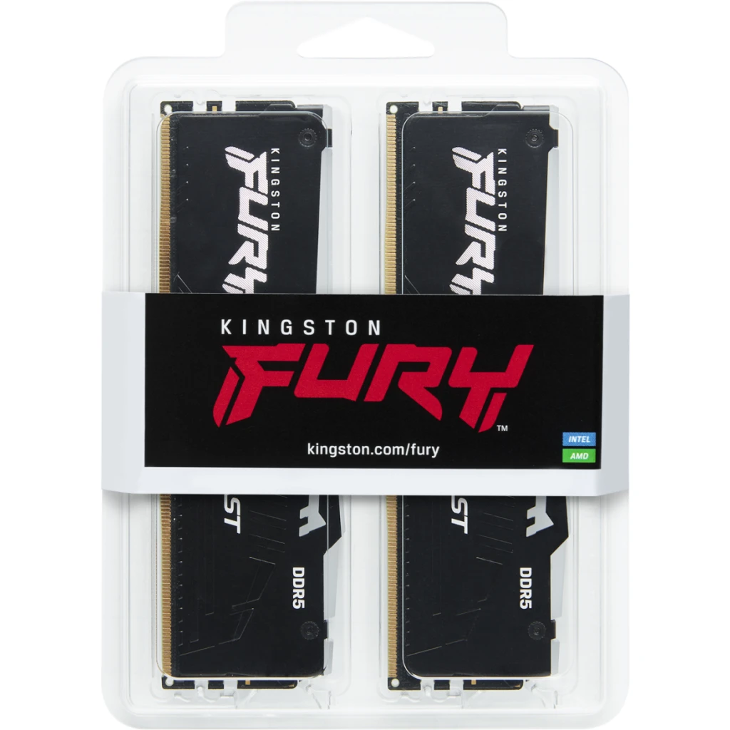 Imagen 4 de Memoria RAM 32GB (2*16GB) DDR5 6000MHz  DIMM CL30 Non-ECC 1.4v 288p FuryBeastRGB