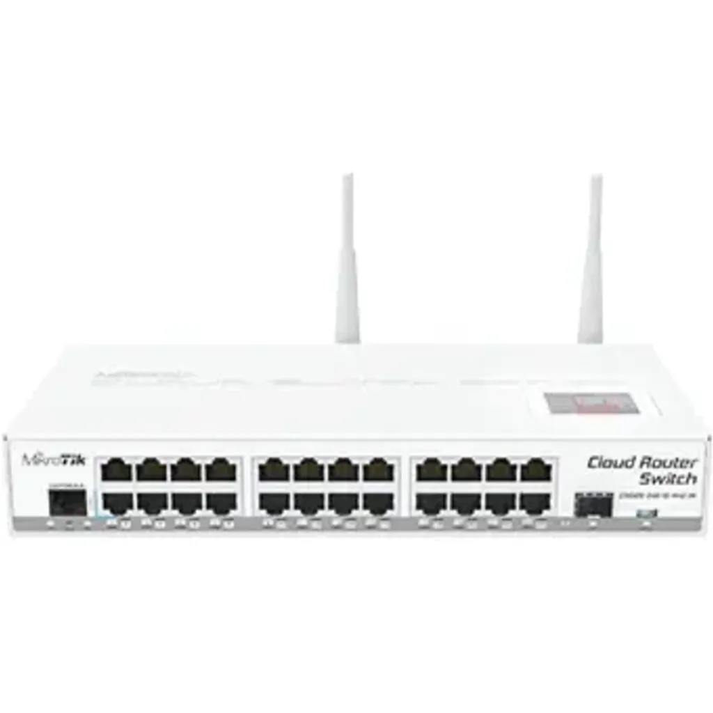 MIKROTIK Cloud Router Switch 125-24G-1S-2HnD-IN (RouterOS L5), desktop enclosure
