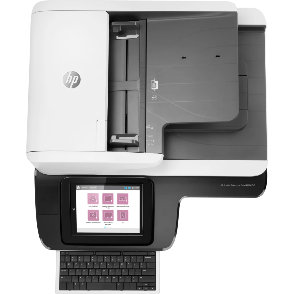 Imagen 6 de Escáner de Escritorio HP ScanJet Enterp Flow N9120 fn2 600ppi Cama P ADF LAN USB