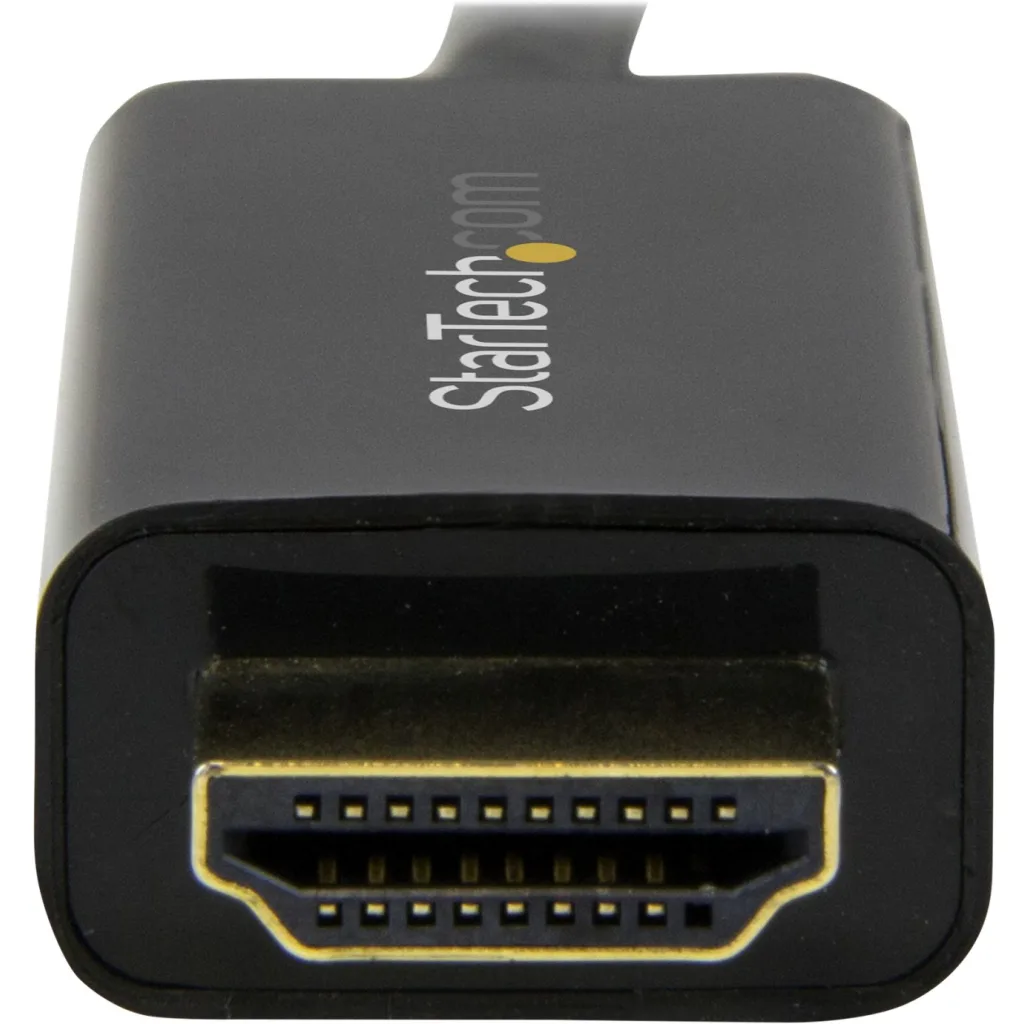 Imagen 6 de Cable Adaptador Mini DisplayPort a HDMI, Ultra HD 4K 2 mt Color Negro Pasivo