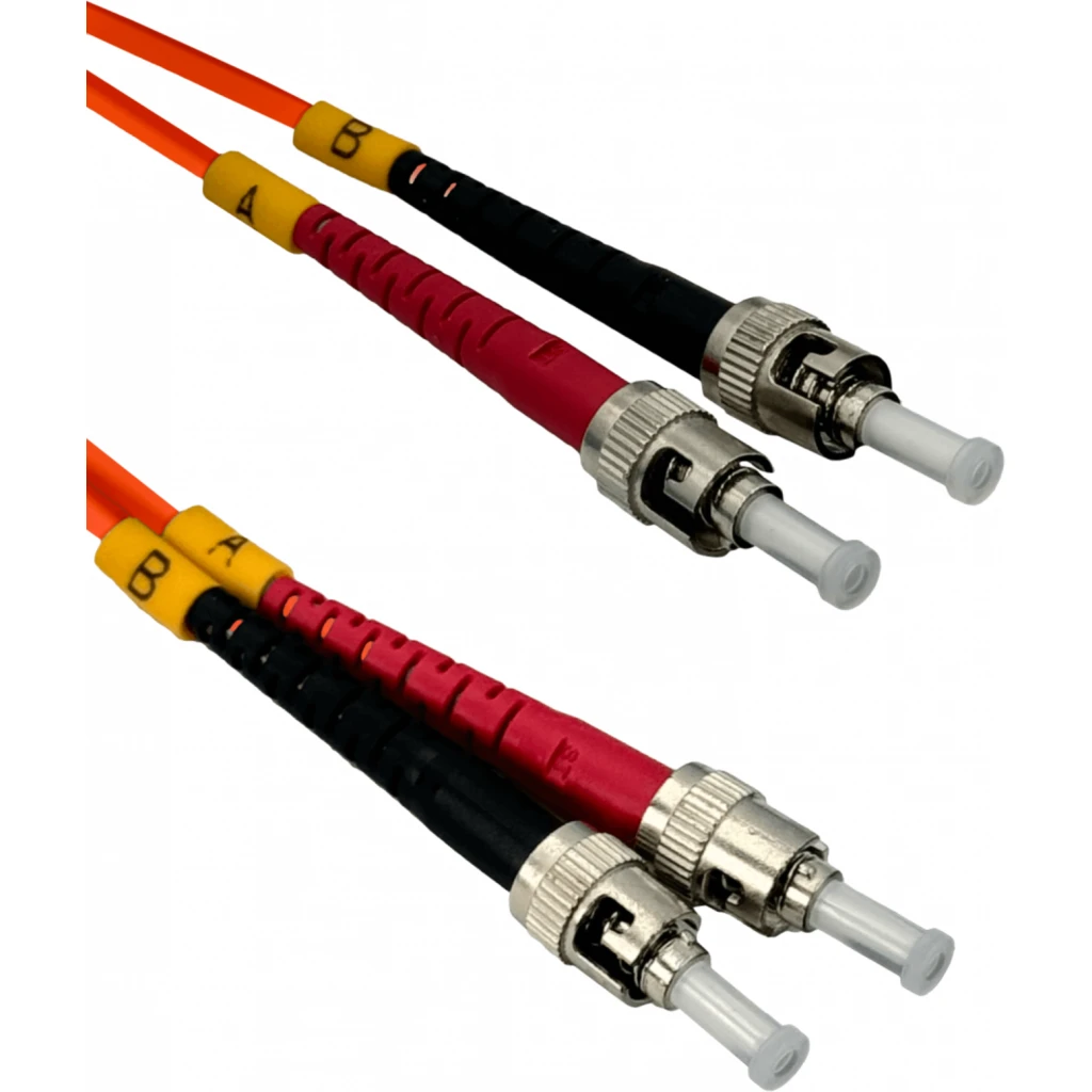 5mt ST-ST OM1 Multimodo MM Duplex Jumper Fibra 62.5/125um LSZH