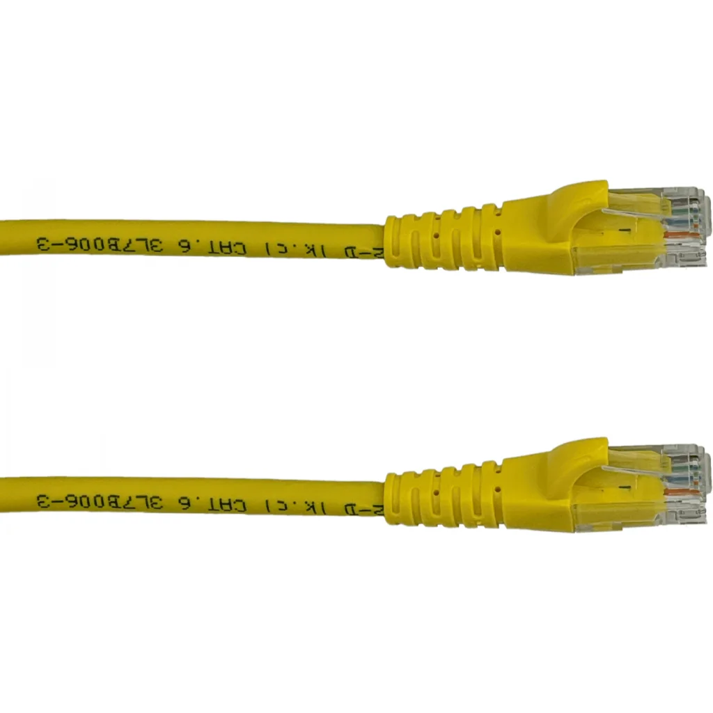 Imagen 0 de Cable de Red Linkmade CAT6 LSZH Patch Inyectado Multifilar 5mts AMARILLO