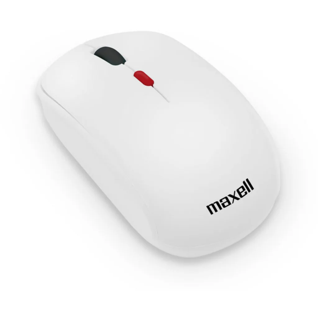 Imagen 2 de Mouse inalambrico Maxell MOWL-100 WHITE
