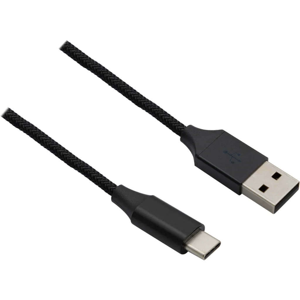 DHC-TC102-1M CABLE TRENZADO USB 2,0 A USB-C 1 METRO