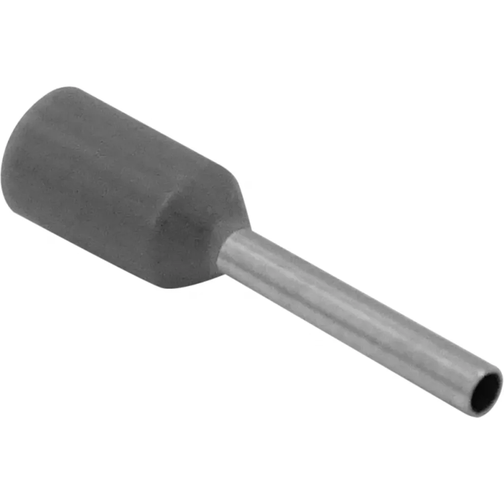 Imagen 2 de Gris 0,5mm2 8/14mm 100-unid AWG22 Ferrules Terminal Aislado Crimpea