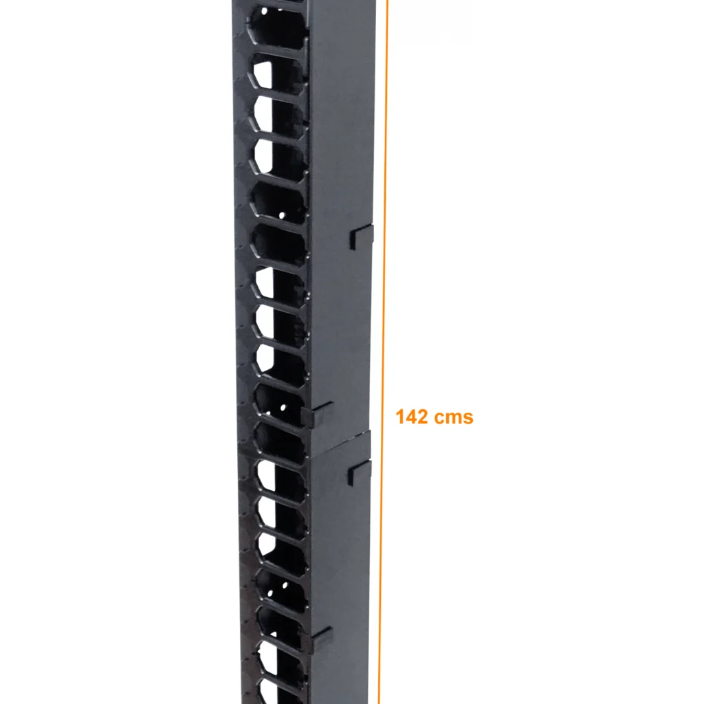 Imagen 2 de 32U-142cm Ordenador Vertical 2-tapa-Metal Lat-Plas Anch-10cm Prof-11cm