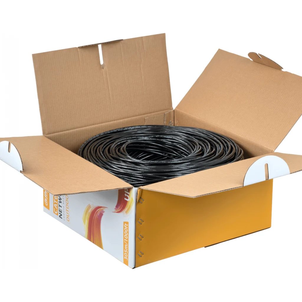 Imagen 2 de Cable de Red Dahua CAT6 Ext AWG23 UTP UNIFILAR COBRE PFM920-6U