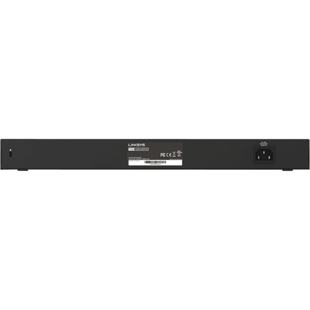 Imagen 7 de Switch Gigabit PoE+ En bastidor e 24 puertos Linksys LGS124P Gigabit PoE Sw