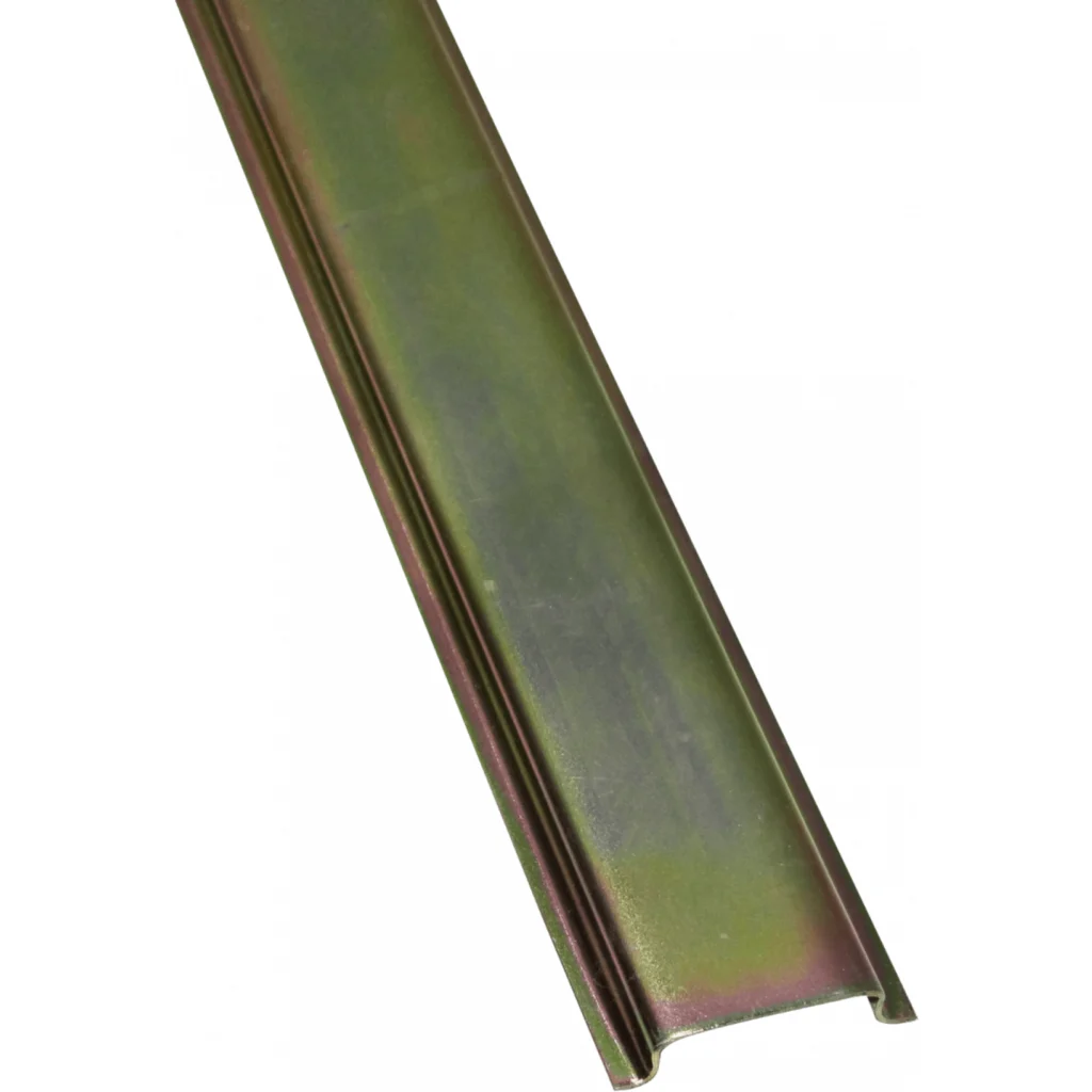 Carril 100cm 1mt Riel DIN 35mm Simetrico Zinc para-Automatico