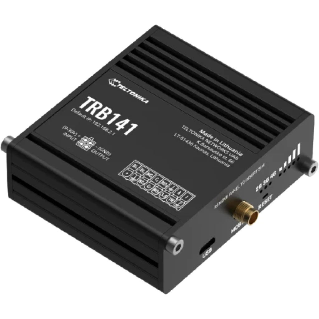 Imagen 2 de Teltonika Gateway industrial LTE compacto con conectividad segura para telemetri