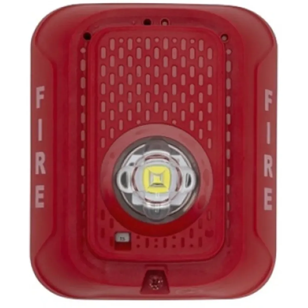 Honeywell - Strobe Led 2W red wall-espanol