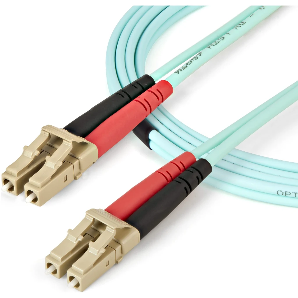 Imagen 3 de 5m Aqua MM 50/125 OM4 Fiber Optic Cable