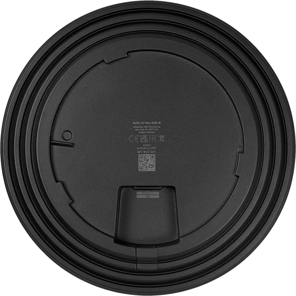 Imagen 4 de Access Point Ubiquiti U7-PRO-XGS-B WiFi 7 15Gbps 10GbE PoE++ Negro