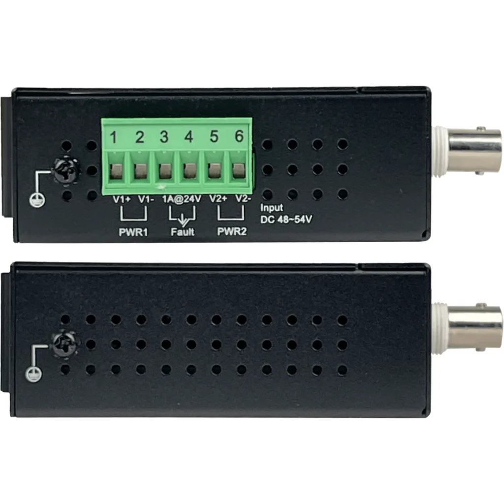 Imagen 2 de PLANET Kit Extensor 600mt-UTP/BNC 1000mbps req-Fuente 48-56VDC PoE-60W