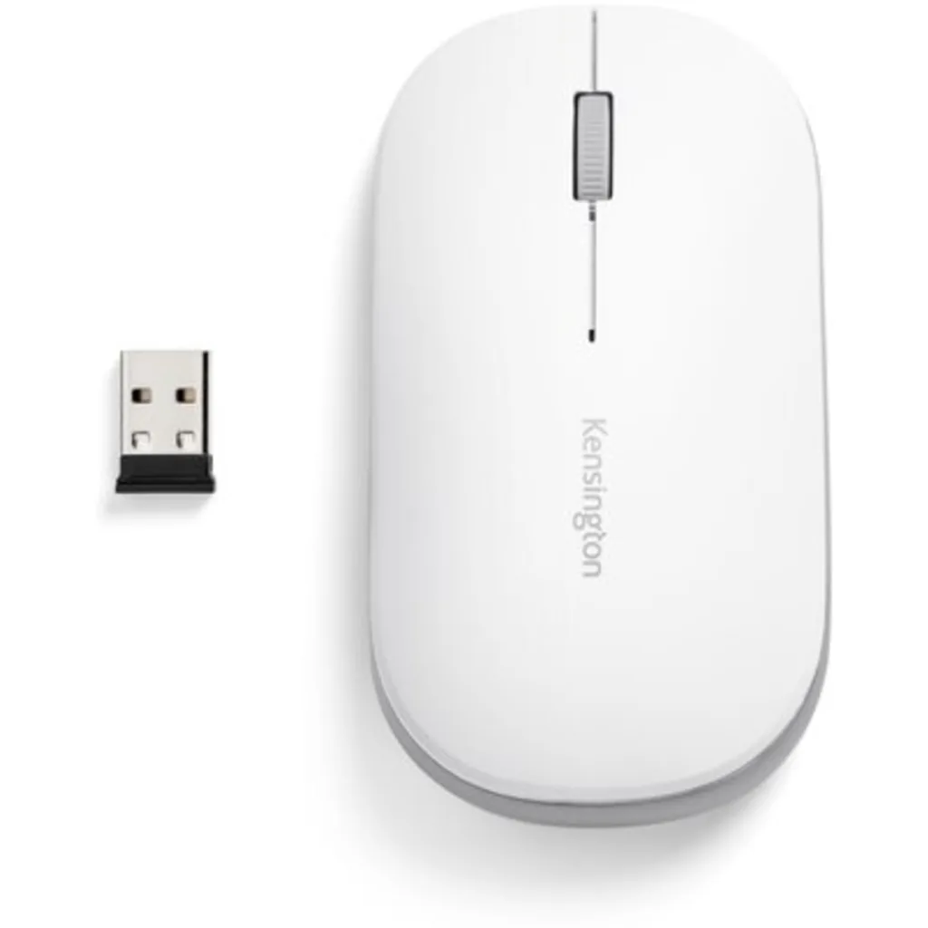 Imagen 1 de Mouse KENSINGTON Slimblade 2.0, Optico Conexion USB/Bluetooth Blanco