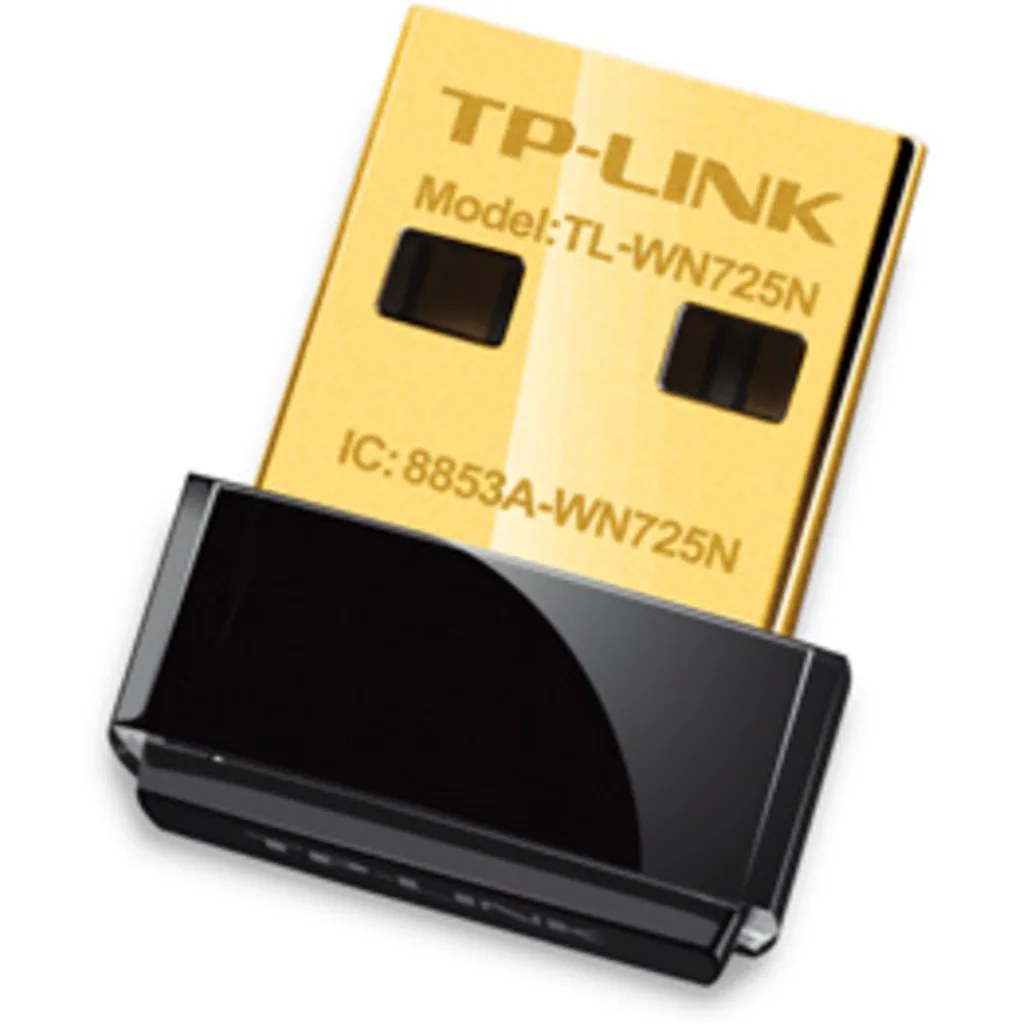 Imagen 1 de TP-LINK ADAPTADOR USB 150Mbps Wi-Fi N NANO ES / TL-WN725N