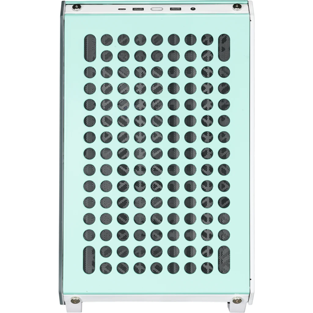 Imagen 1 de Gabinete Cooler Master Qube 500 Flatpack, Mid Tower USB3.2 USB-C Macaron Edition