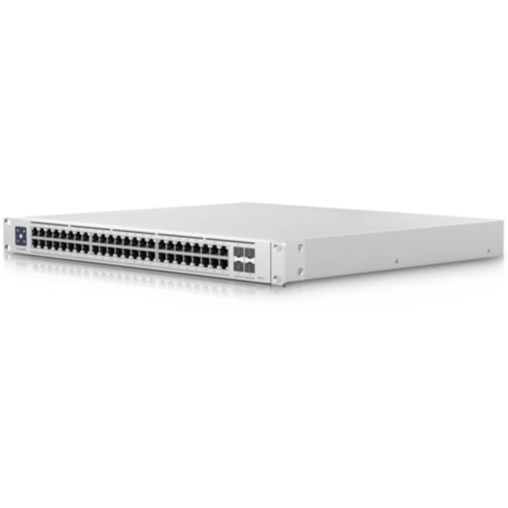 Switch Ubiquti Layer 3 48Ptos PoE+(48*2.5GE) 720W 4*SFP Gestionado Mont en Rack