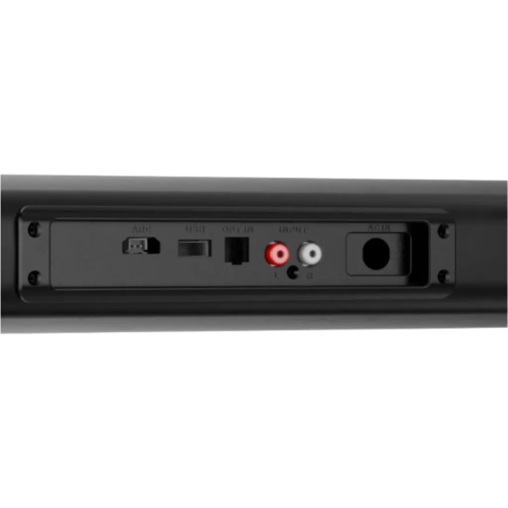 Imagen 3 de Parlantes Soundbar Klip Xtreme KSB-00A  Black - 2.0ch 60W BT HDMI-OPT-RCA
