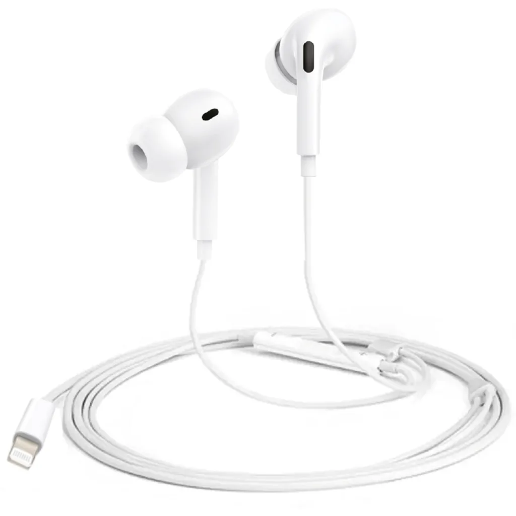 Mlab Audifono Manos Libres Control Volumen Lightnig