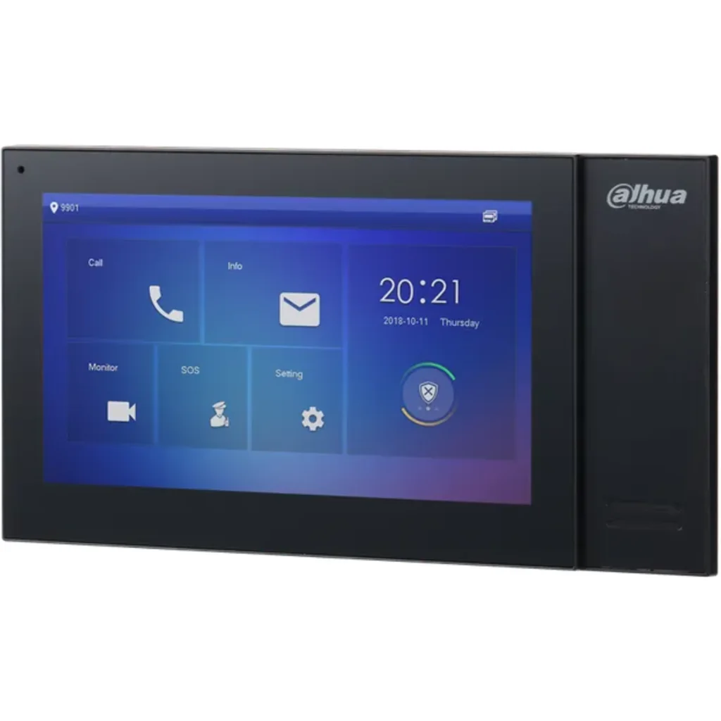 Monitor Videoportero Dahua 7 Pulgadas Pantalla Táctil IP Interior