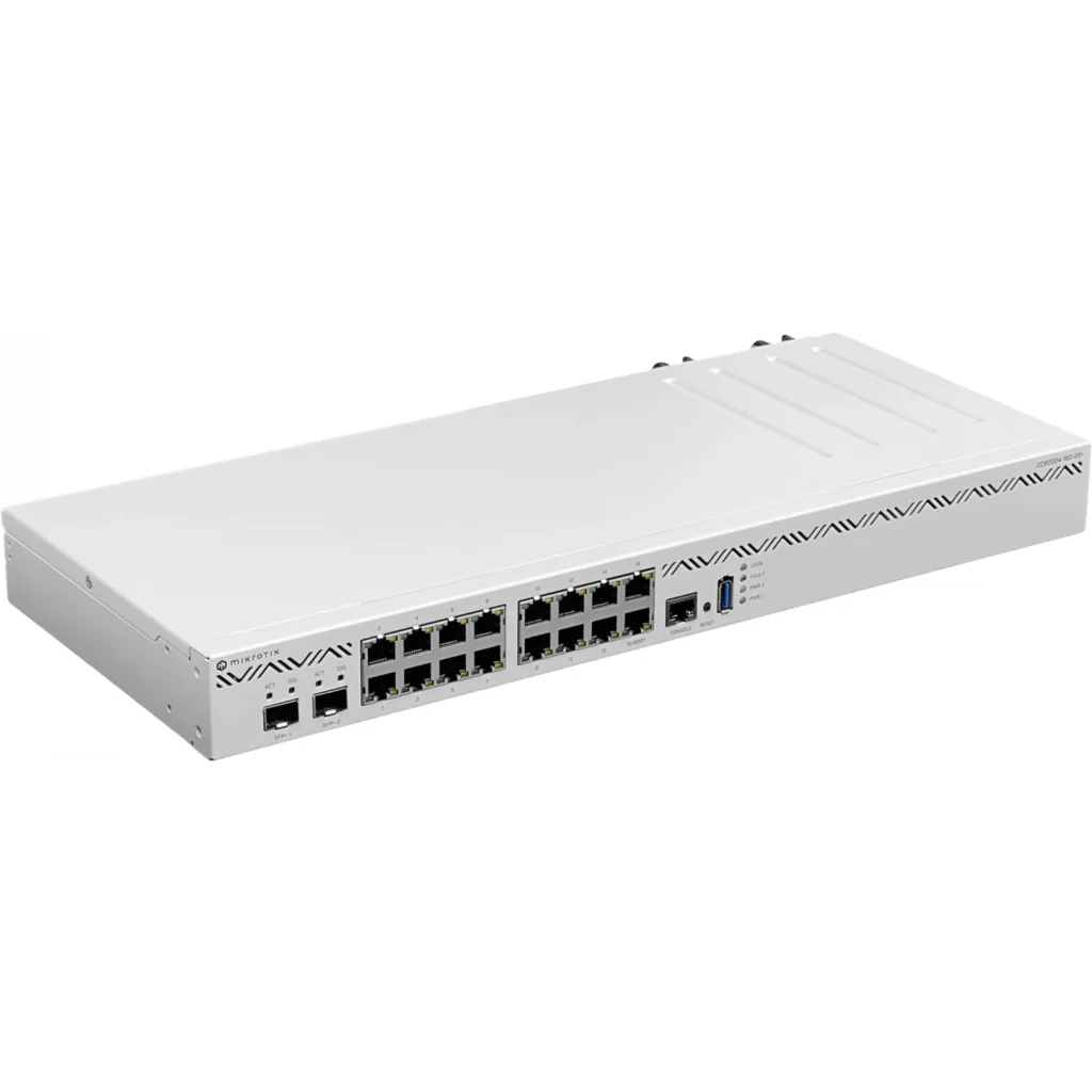 Imagen 6 de Router Mikritik CCR2004-16G-2S+,  16x 10/100/1000, 2x SFP+ USB RS232 L6 Req-Cabl