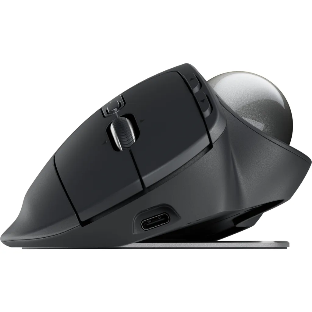 Imagen 3 de Mouse Ergonómico Inalámbrico Logitech MX Ergo S Trackball 380DPI 8 Botones