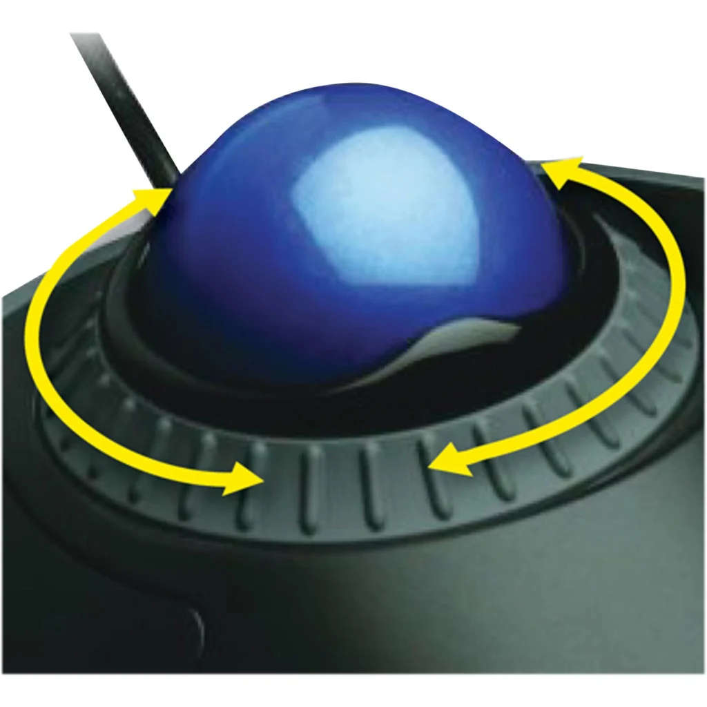 Imagen 3 de Mouse Trackball Alámbrico Kensington Orbit® Optical Con Scroll USB 26517-K72337