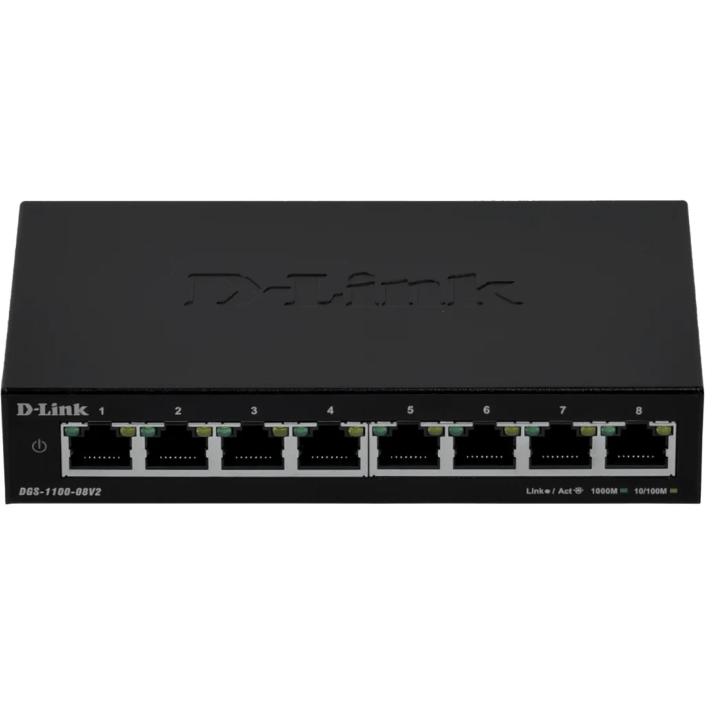 Imagen 2 de Switch D-Link DGS-1100-08, 8 Puertos Gigabit LAN RJ-48 1000Mbps Smart Managed 