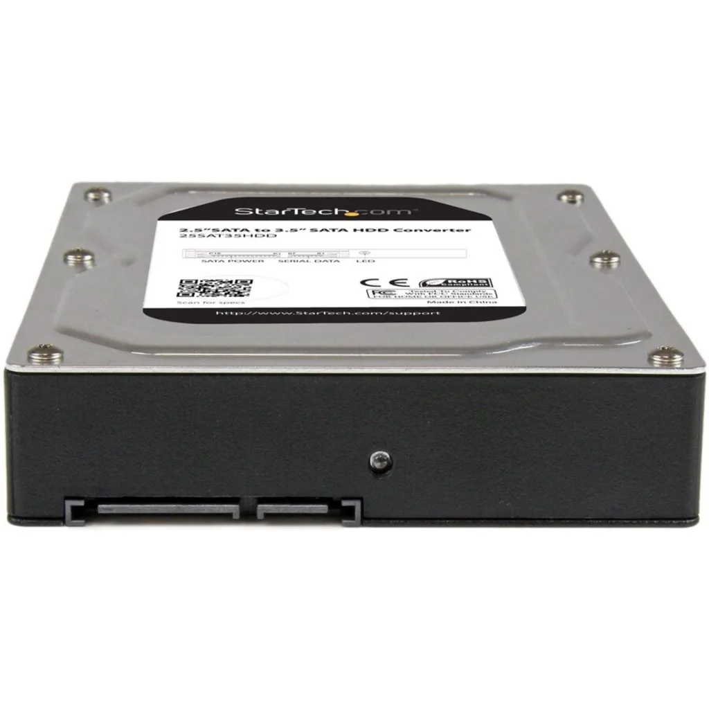 Imagen 1 de Cofre Porta Disco Duro StarTech HDD/SSD 2.5" SATA Altura máx 12.5mm p/Bahía 3.5"