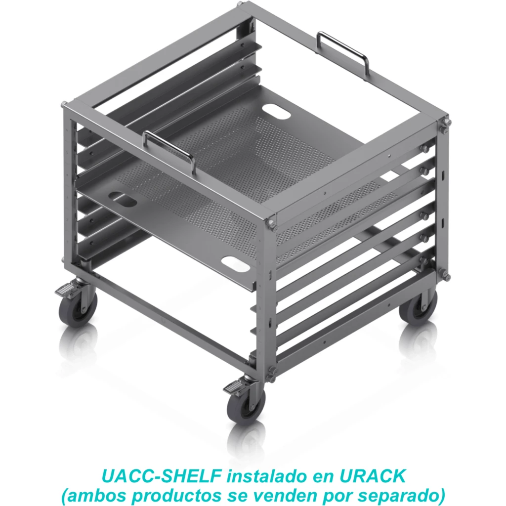 UBIQUITI Bandeja Ventilada p/URACK Soporta-20Kg 454x460x27mm
