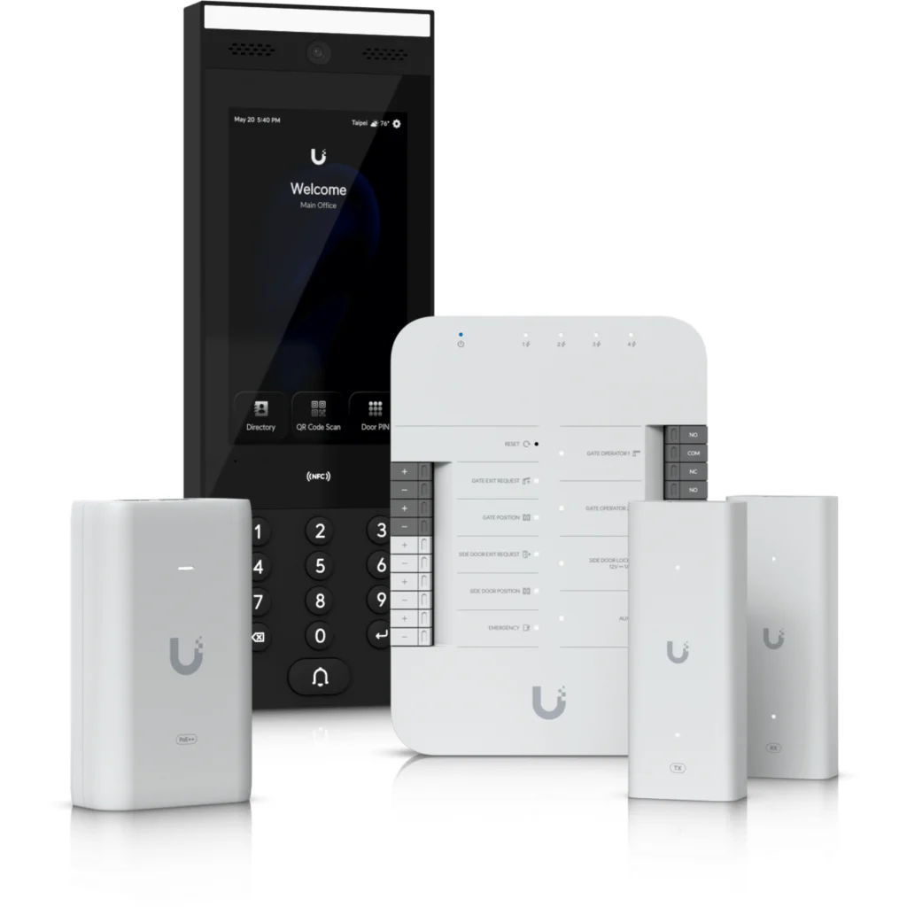 Imagen 4 de UniFi Access G3 Gate Starter Kit - 1-Gate Kit (1G3 Intercom, 1Gate Hub, 2PoE++ A
