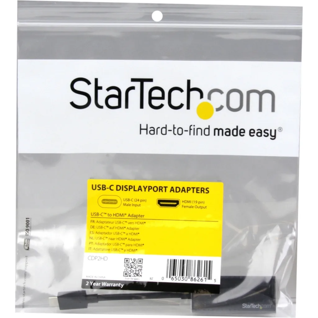 Imagen 5 de Adaptador USB-C Macho a HDMI Hembra Compatible con Resoluciones de Hasta UHD 4k