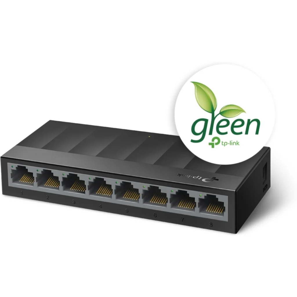 Imagen 1 de Switch TP-Link LiteWave LS1008G Sin Gestionar 8x 10/100/1000 de Sobremesa