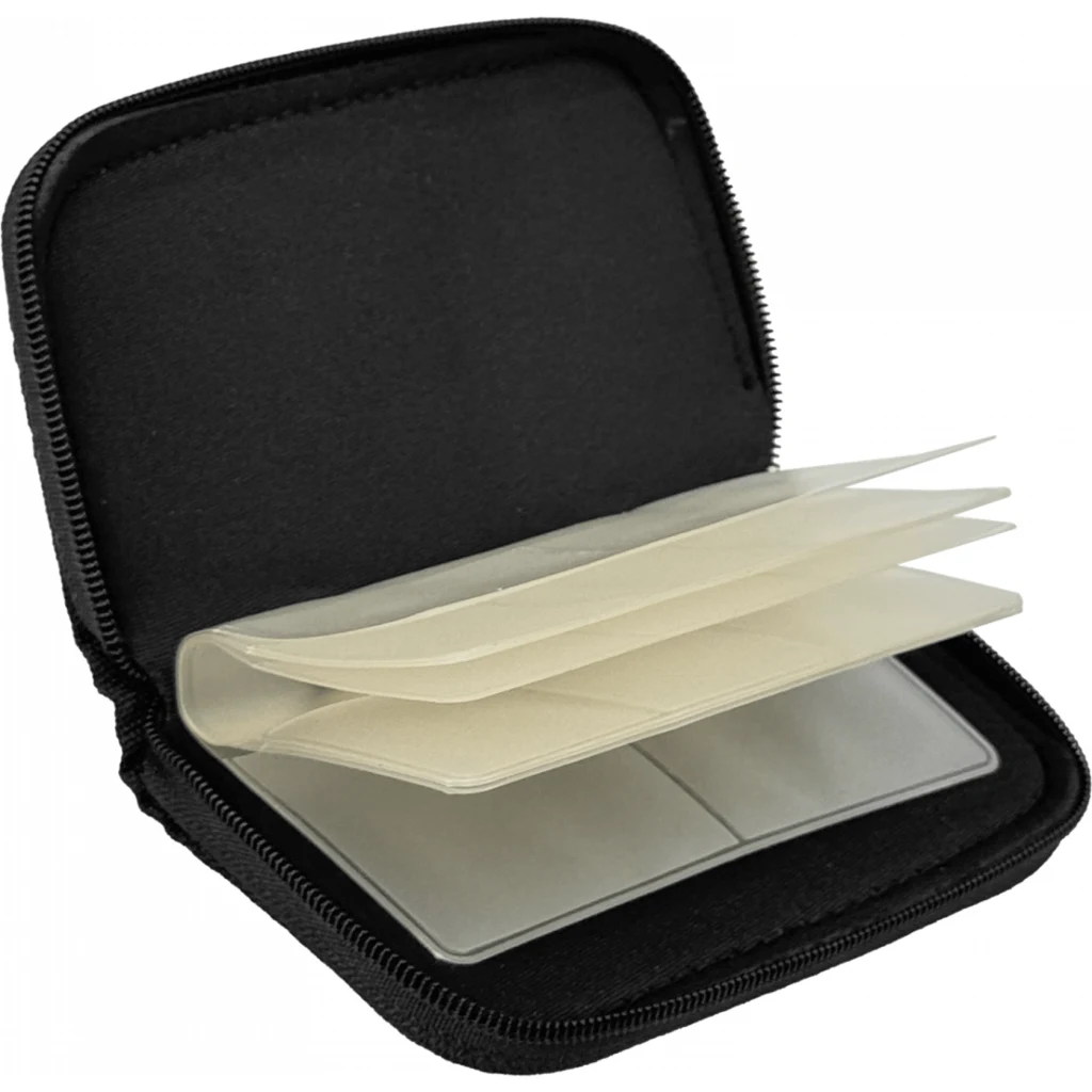 Estuche c/cierre Porta 18 Memorias SD Protector
