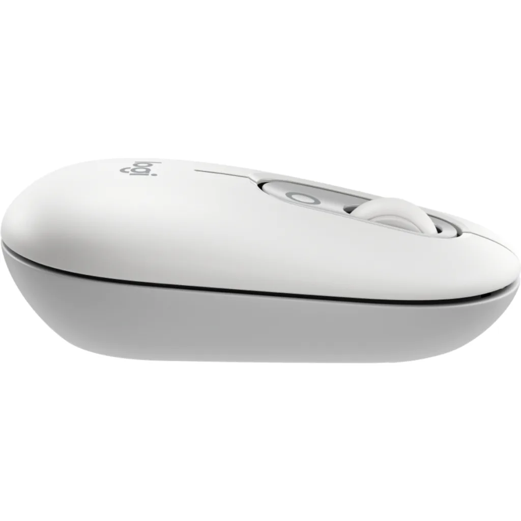 Imagen 4 de Kit Teclado Mouse Logitech Pop Icon Conectividad Inalámbrica BT Blanco/Naranja