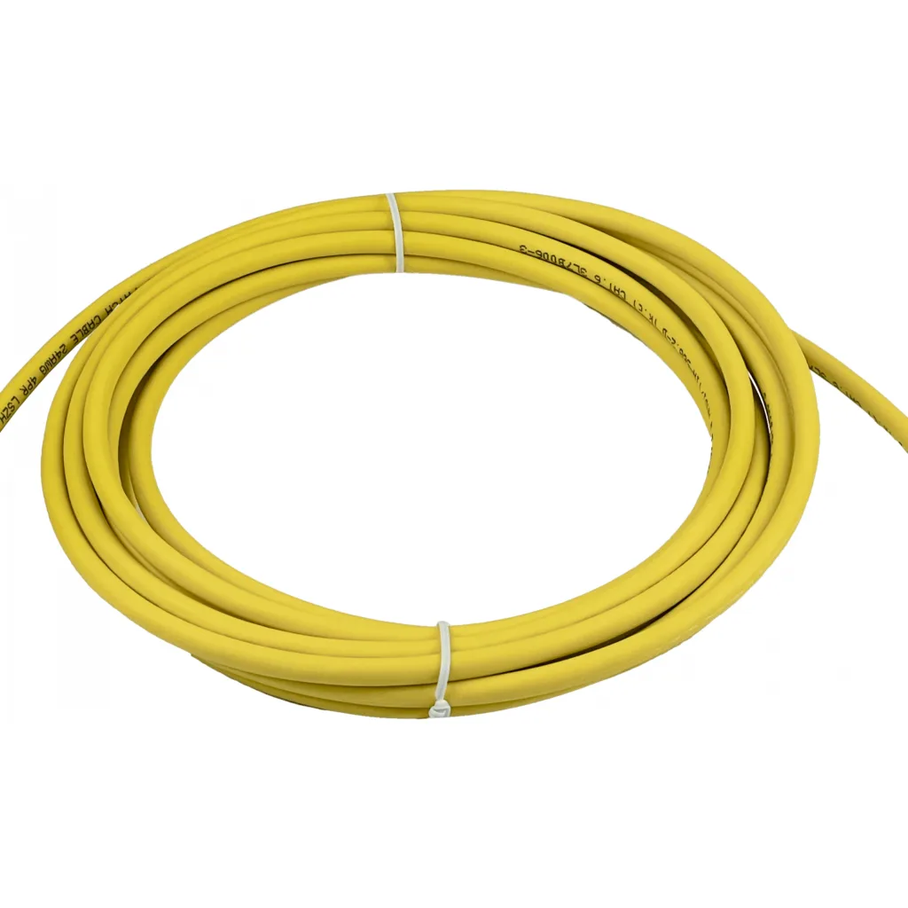 Imagen 1 de Cable de Red Linkmade CAT6 LSZH Patch Inyectado Multifilar 5mts AMARILLO