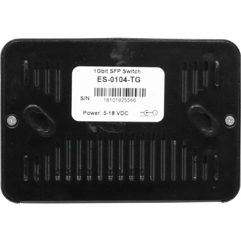 Imagen 1 de EUROLAN Switch Fibra 1-SFP 4-1000 no-Admin inc-12V 129x75x30mm